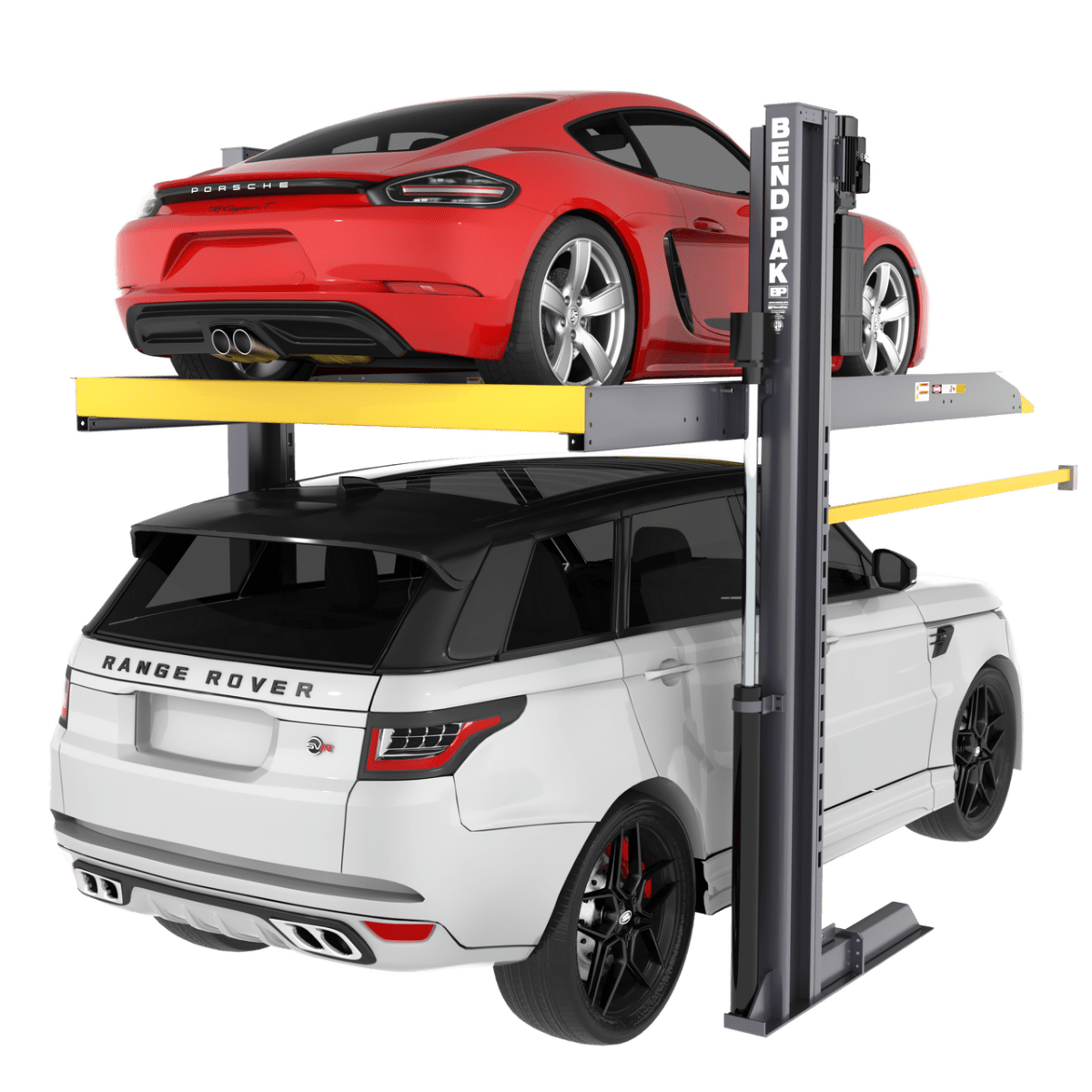 BendPak PL-6000DCX Two-Post Parking Lift - 6,000 lb - Wide Shared Columns