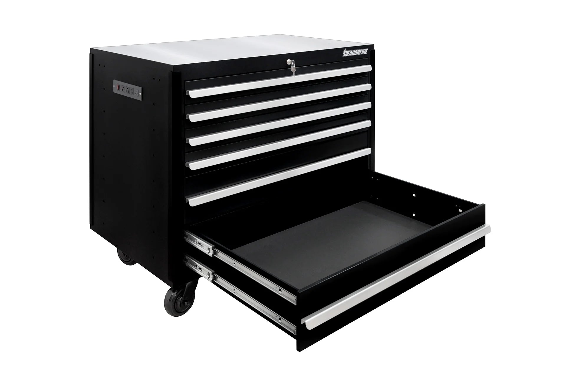 Dragonfire Pro Series 6 Drawer 43-1/2" Rolling Tool Cabinet