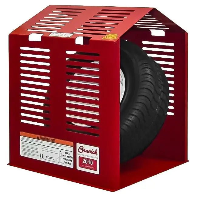 BRANICK Utility Tire Inflation Cage 2010, Durable Tire Safety Equipment