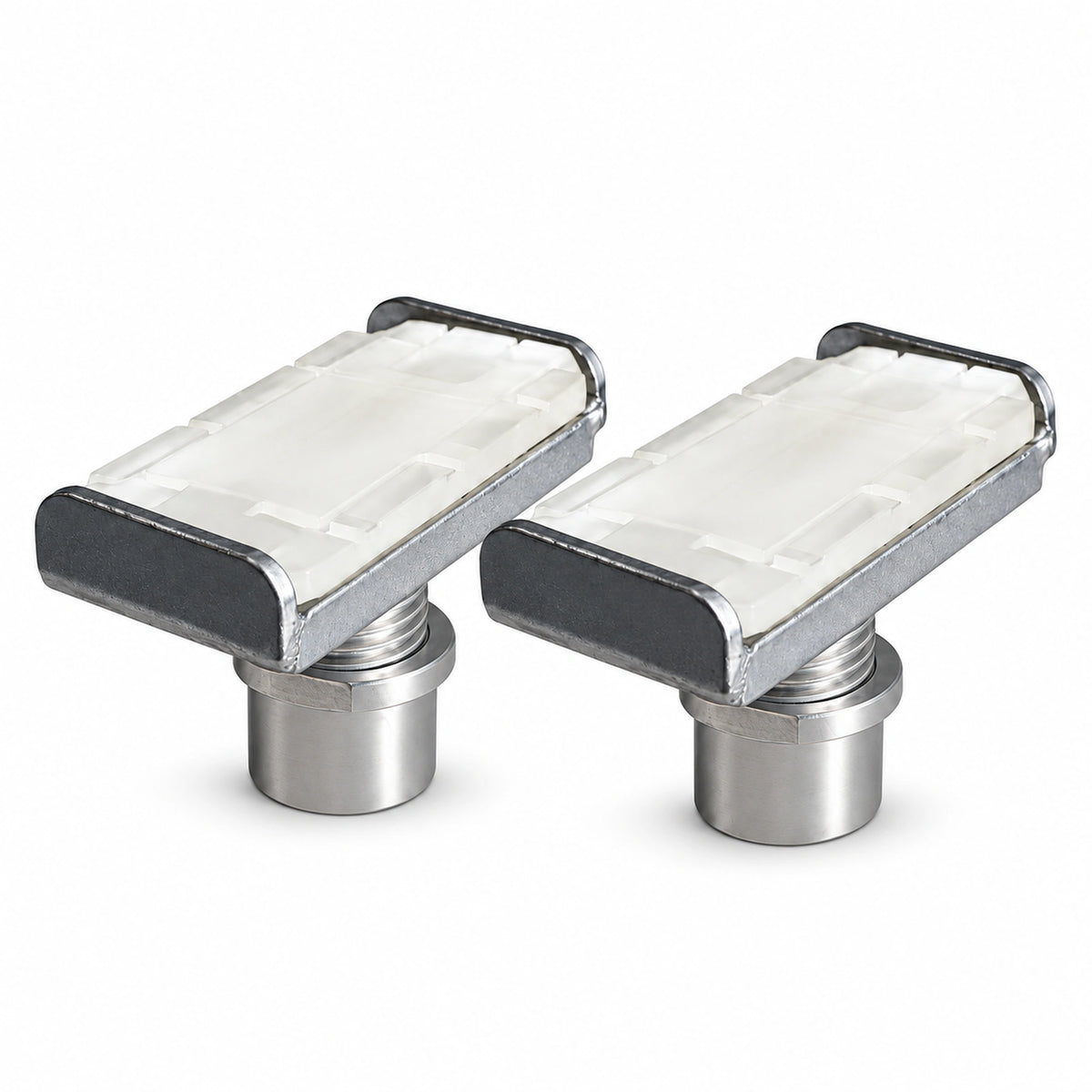 Challenger B2280PR Double Screw Foot Pad (2019+ Half-Ton, Pair)