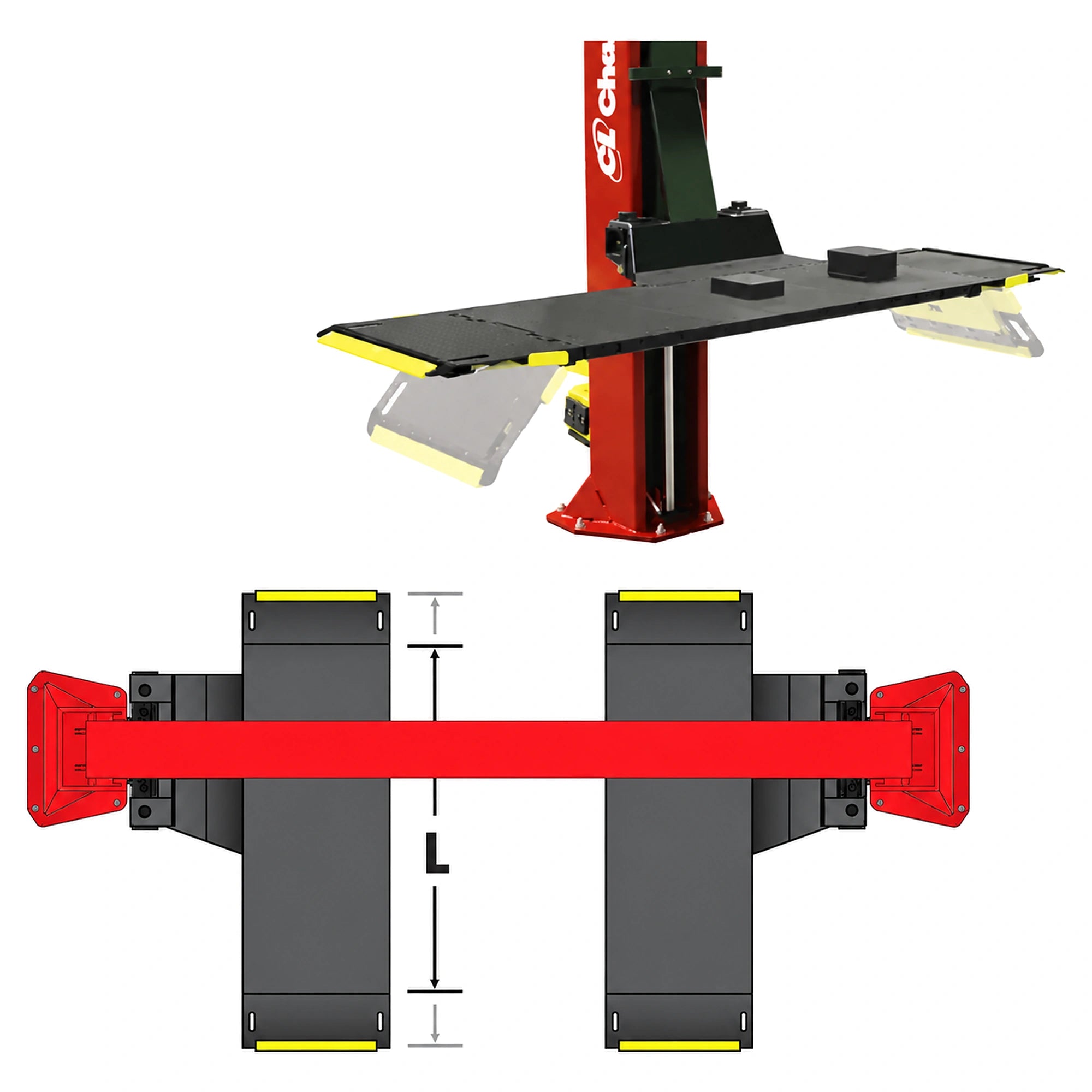 Challenger CL10-XP9-2-QC Two-Post Automotive Lift 9,000 lb