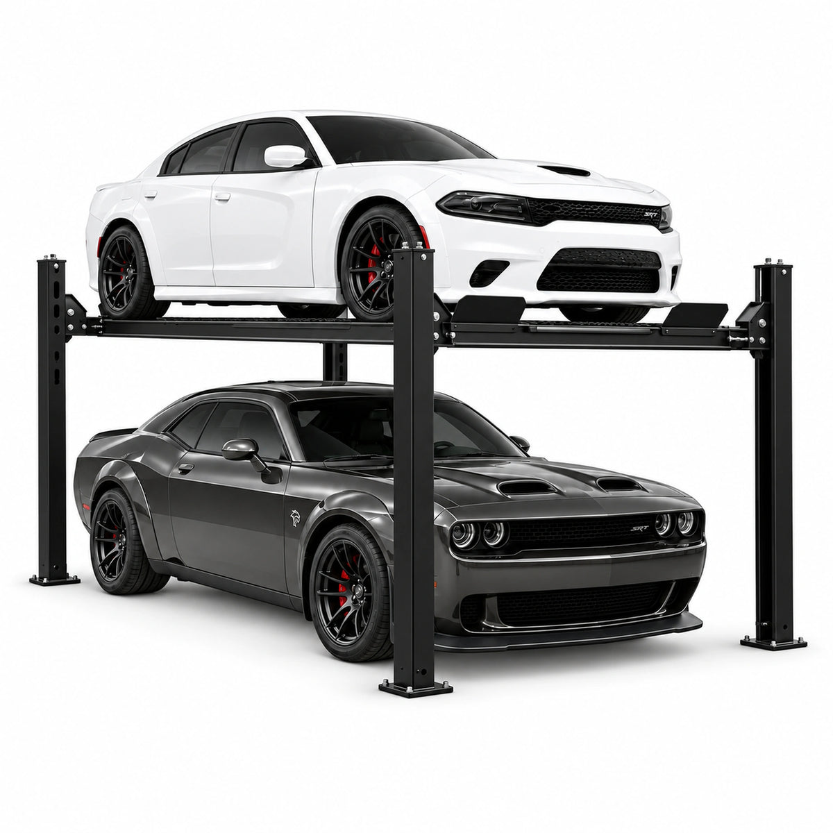 Challenger CL4P9X 9000 lb Four-Post Automotive Storage Lift