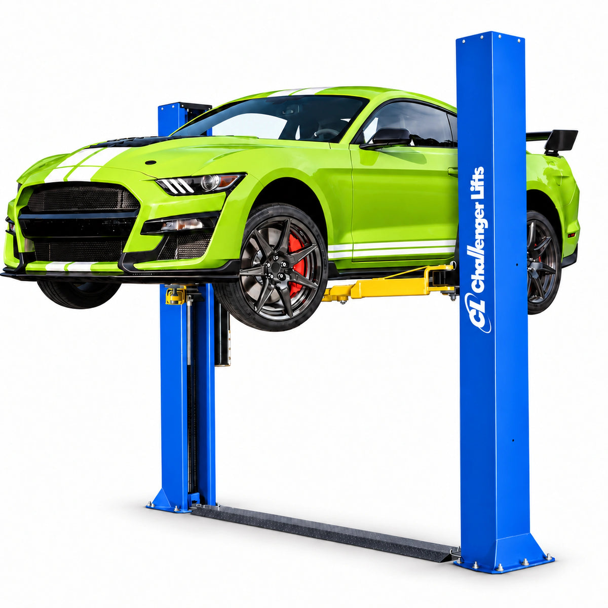 Challenger CLFP9 Two Post Car Lift 9000 lb Low Ceiling