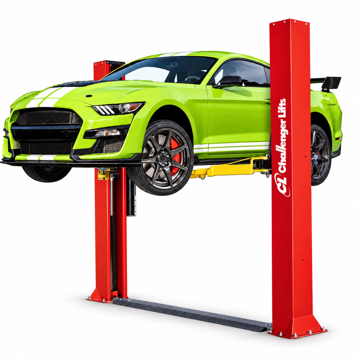 Challenger CLFP9 Two Post Car Lift 9000 lb Low Ceiling