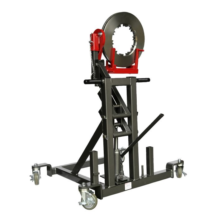 Challenger CLHM-200 Disc Brake Dolly for heavy-duty brake assembly maintenance, ensuring efficiency, durability, and safety in professional garages.
