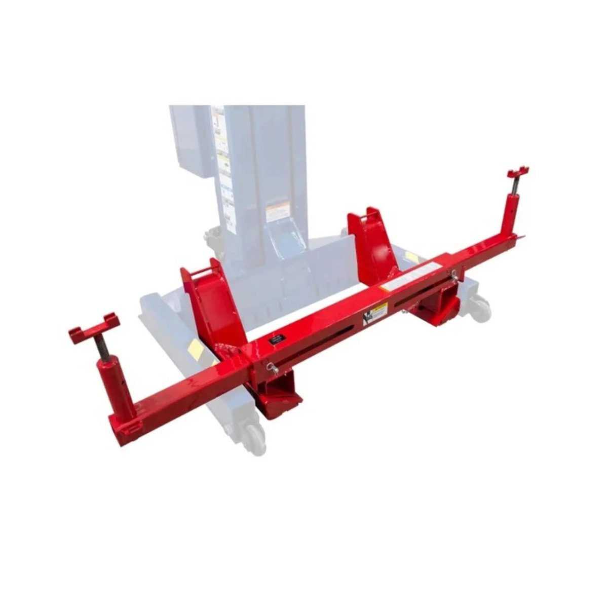 Challenger CLHM-CA-15 Cab Off Adapter with 1,500 lb capacity for safely removing cabs from 2- and 4-door trucks using mobile column lifts for better engine access.
