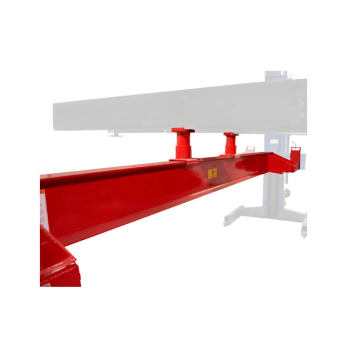 Challenger CLHM-CB-32A Cross Beam Adapter with 32,000 lb capacity for lifting large vehicles by frame rails using Challenger mobile column lifts.