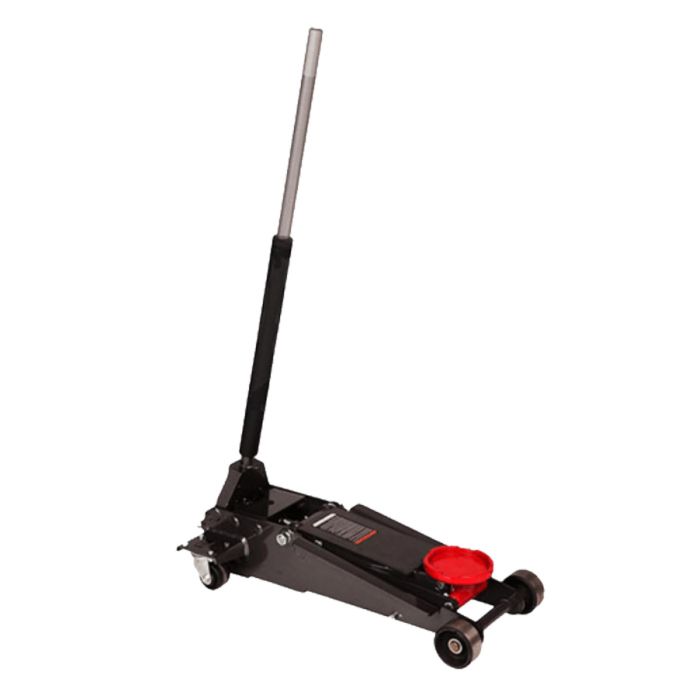 Challenger CLHM-FSJ-60Q heavy-duty floor jack with 6,000 lb capacity, low-profile hydraulic design, and American-made steel frame for reliable vehicle lifting.