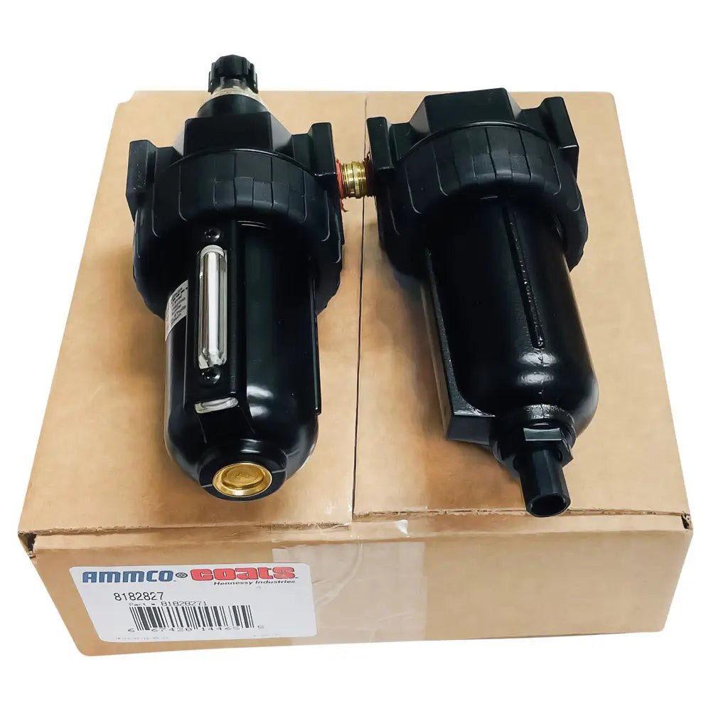 COATS 81828271 1/4" Filter/Lubricator, w/ Auto Drain, For Coats Tire Machine, OEM