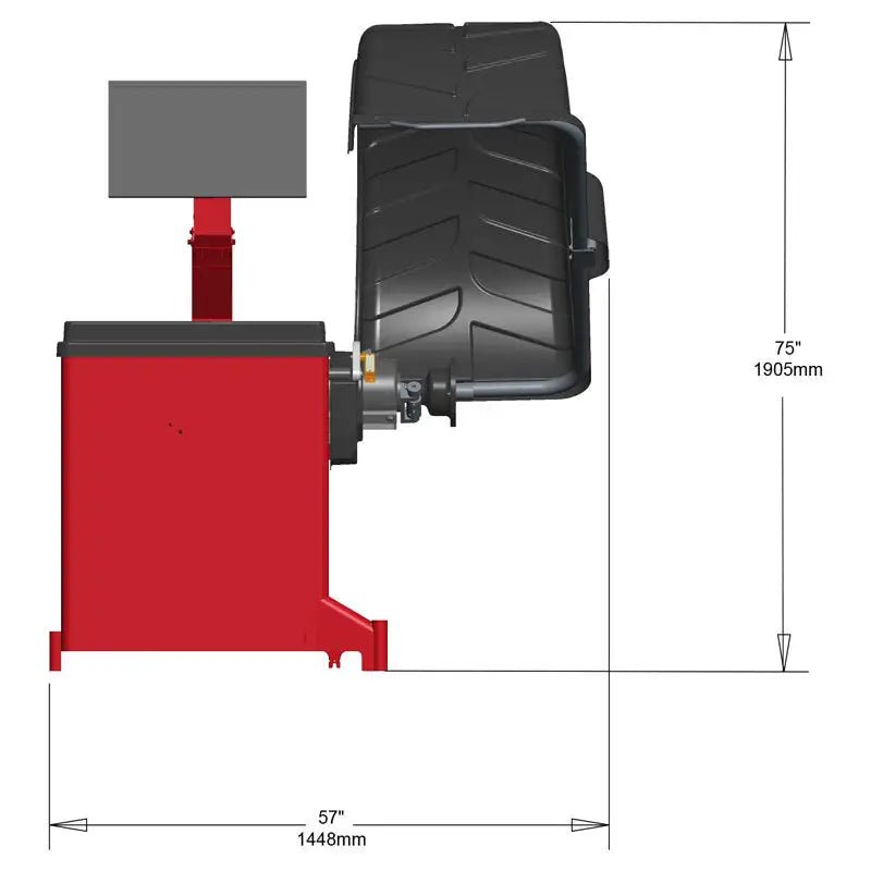 COATS 1500 3D Direct Drive Wheel Balancer
