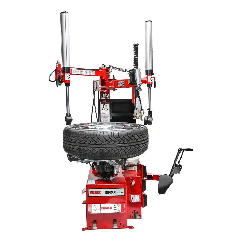 Coats MAXX 90 Leverless Rim Clamp Tire Changer with Robo-Arm 220V