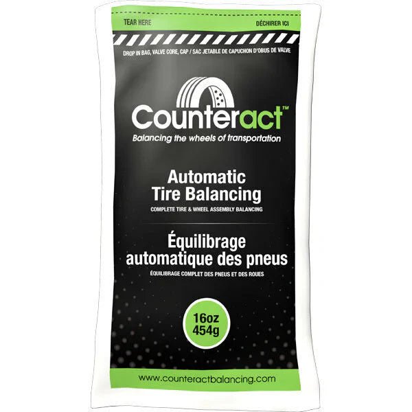 COUNTERACT WBB-16 Wheel Balancing Beads, 16 oz Bag, TPMS Safe, Fuel-Saving