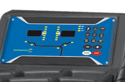 Hofmann Geodyna 7100 Semi-Automatic Wheel Balancer with LED Display