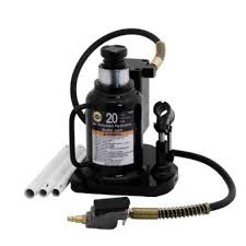 OMEGA 18209 20 Ton Low Profile Air/Manual Bottle Jack