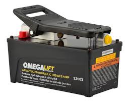 OMEGA 22903 Air Actuated Foot Pumps, 91.5 Oil Cap.
