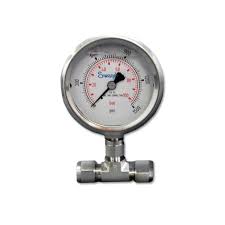 NORCO HYDRAULIC GAUGE WITH FITTINGS