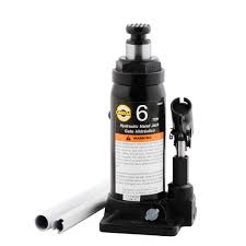 OMEGA 10065W 6 Ton Side Pump Bottle Jack, Welded Base