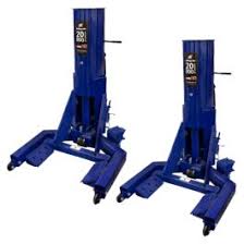 Challenger CLHM-MR20 20000 lb Air Wheel Lift System Low Ceiling Shops