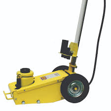 ESCO 10448 Yellow Jackit, 22 Ton Air/Hydraulic Floor Jack