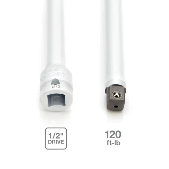 STEELMAN JS-50093A Steelman 1/2-Inch Drive White 120 ft-lb Torque Extension