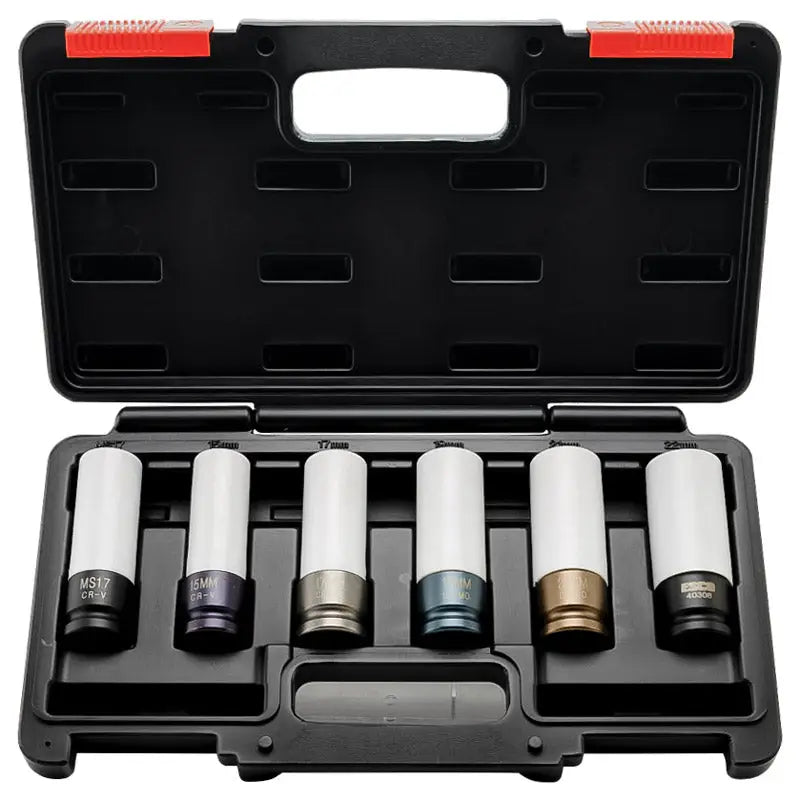 ESCO 1/2" Drive Non-Marring Lug Nut Socket Set, For Mercedes (6pcs)