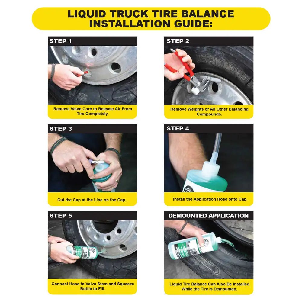ESCO 20471 32oz Liquid Tire Balance, 12 Bottles