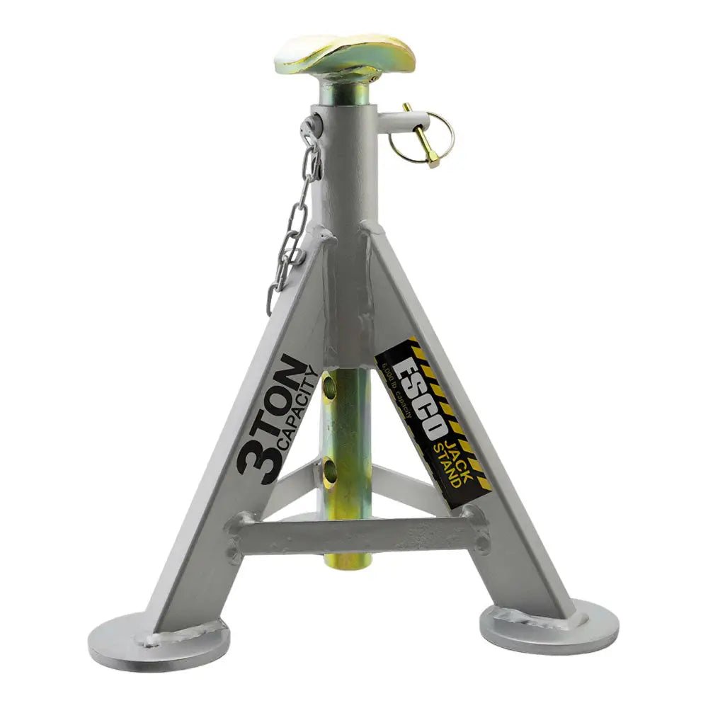 ESCO 10497 3 Ton Jack Stand w/ Axle Top Post (Pair)