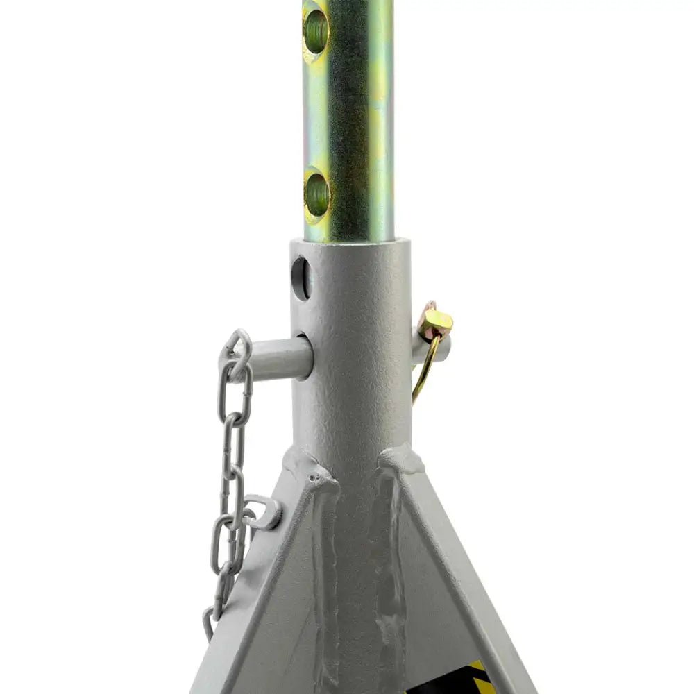 ESCO 10498 3 Ton Jack Stand w/ Flat Top Rubber Cushion (Pair)