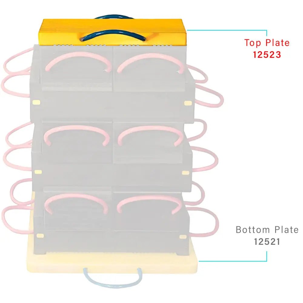 ESCO Cribbing System, Top Stability Plate, 18" x 18" x 1.5" - 12524