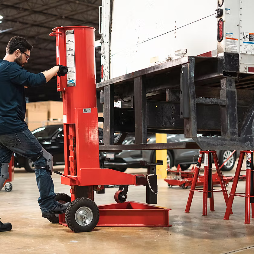 AFF 3598 10 Ton HD Air Operated End Lift - Heavy Duty Jack