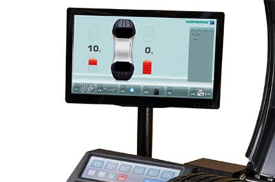 Hofmann Geodyna 7200s Compact Wheel Balancer with LCD Monitor