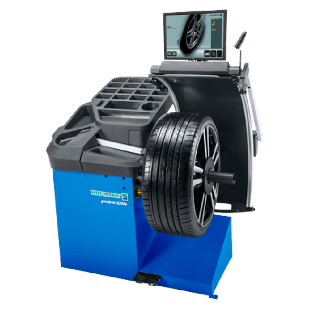 Hofmann Geodyna 8200p Wheel Balancer with Automatic Data Entry