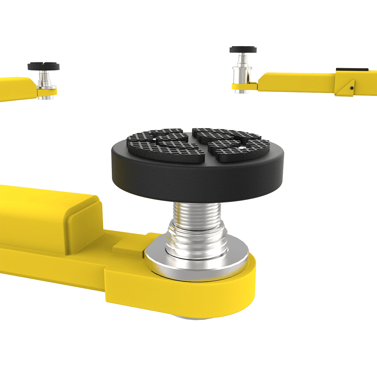 GrandPrix GP-9LC Two-Post Car Lift for Garage - 9,000 lb - Floorplate