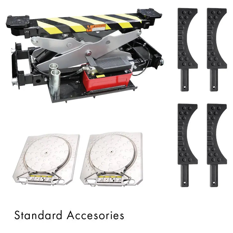 Hofmann 15K 4-Post Alignment Lift ALI Cert. w/ 2 Rolling