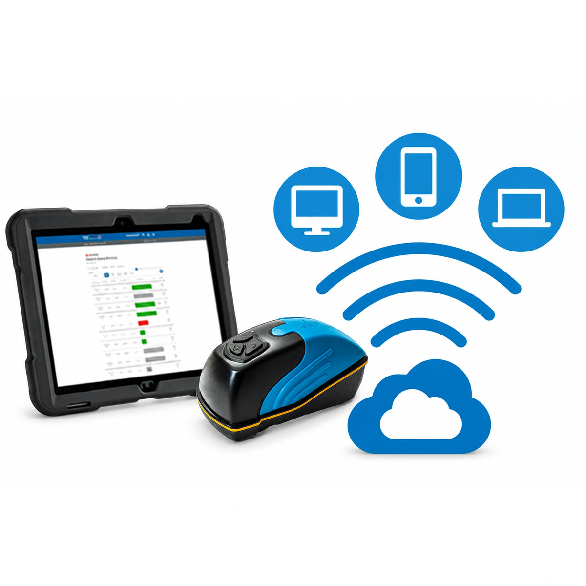 Hofmann TreadReader Handheld 3D Tire Measurement Scanner