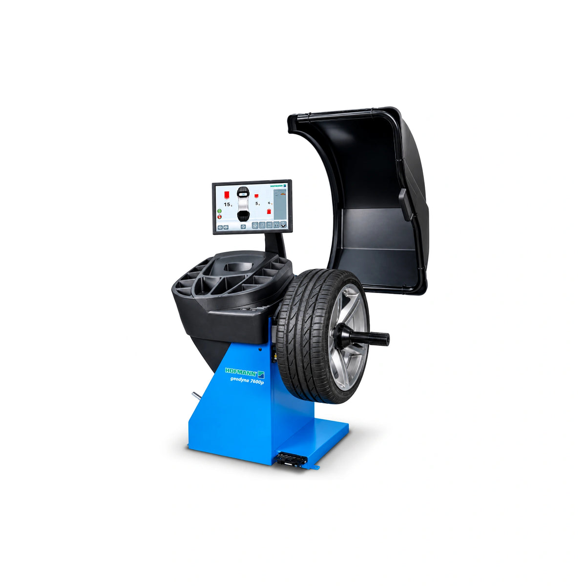 Hofmann Geodyna 7600p - Semi-Automatic Wheel Balancer with Touchscreen
