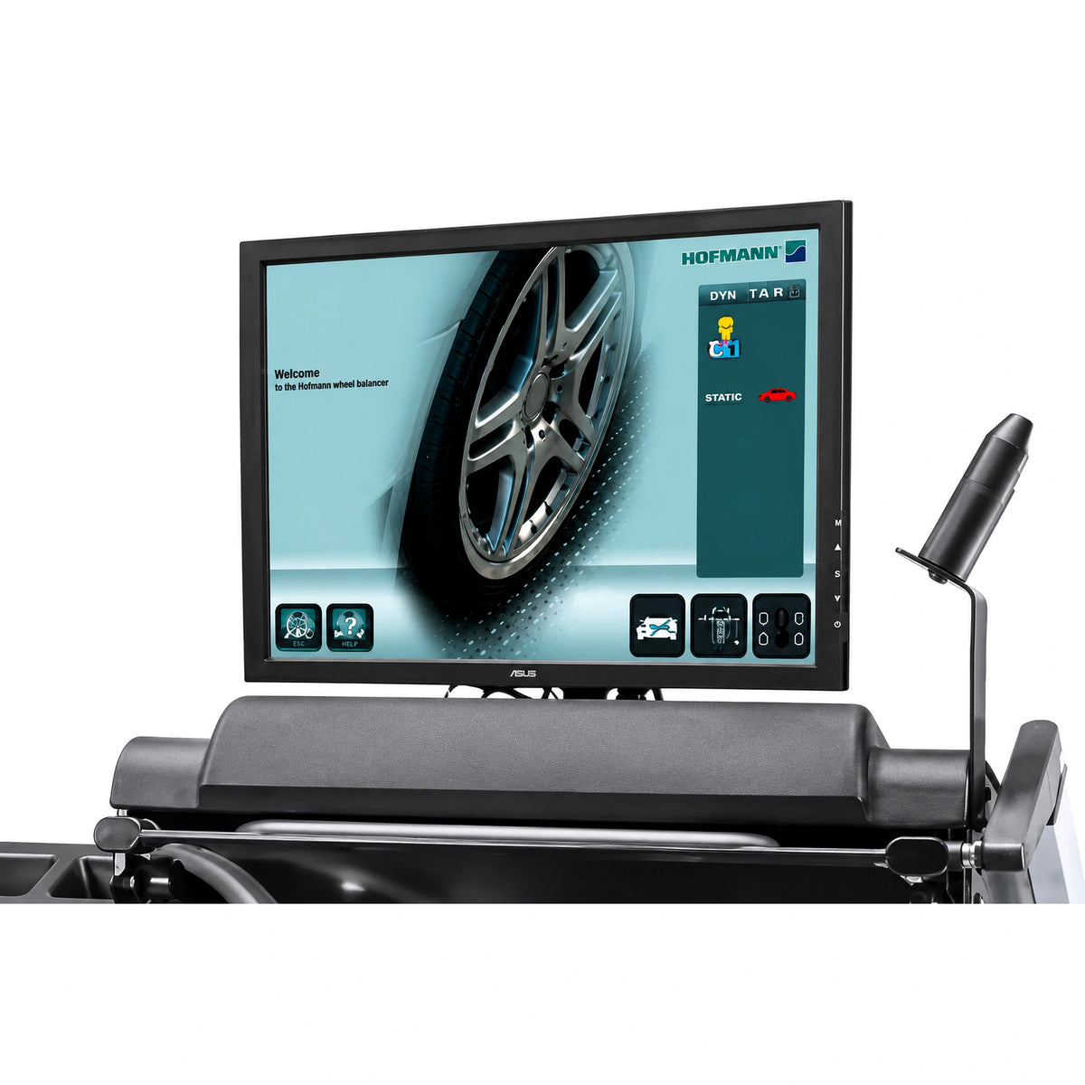 Hofmann Geodyna 8200p - Wheel Balancer with Non-Contact Data Entry