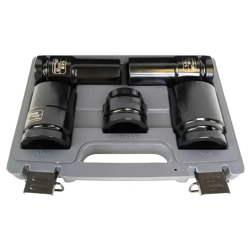 INGERSOLL RAND IR-SK8C5TN 5 Piece 1" Sq Dr. Impact Truck Socket Sets
