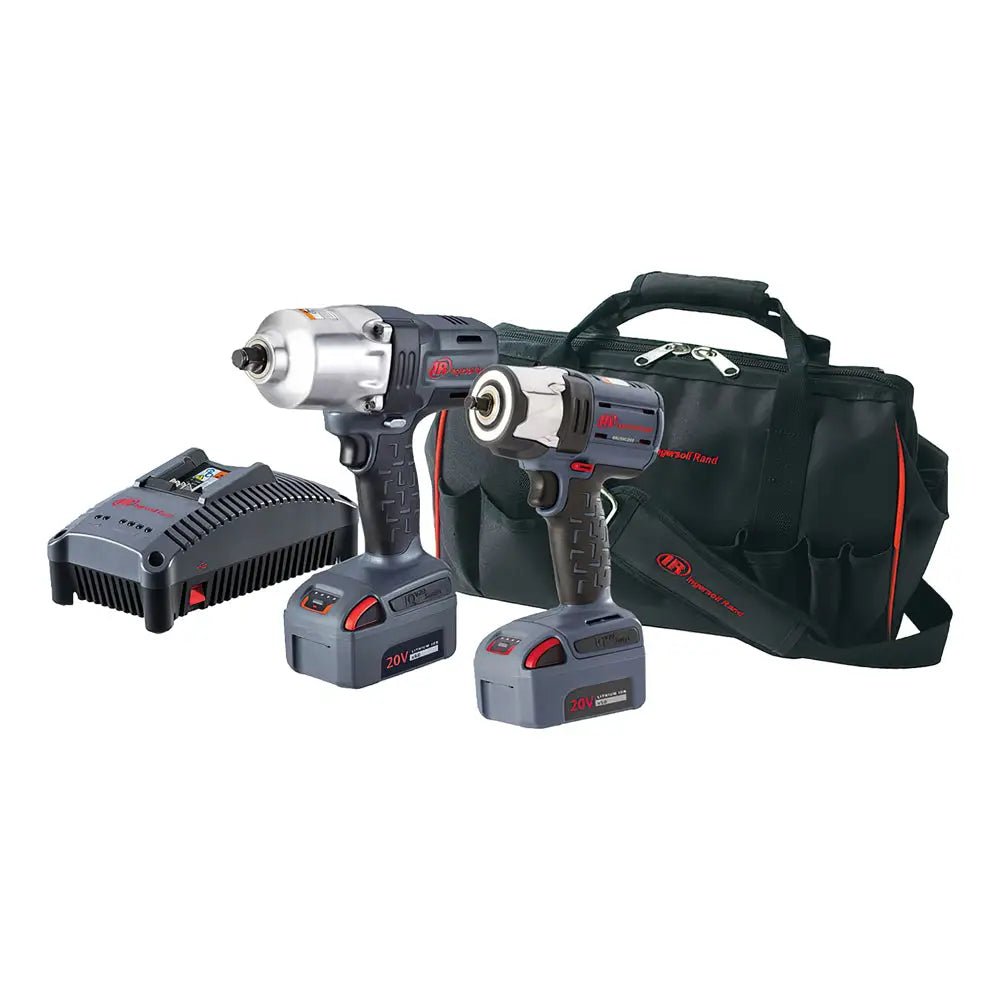INGERSOLL RAND IQV20-2062 6pcs 20V Cordless Impact Tool Kit (W5132, W7150)