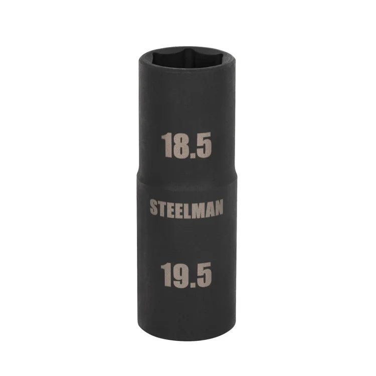 STEELMAN JS-97025 Socket – 1/2" Dr. x 18.5mm x 19.5mm Deep Flip