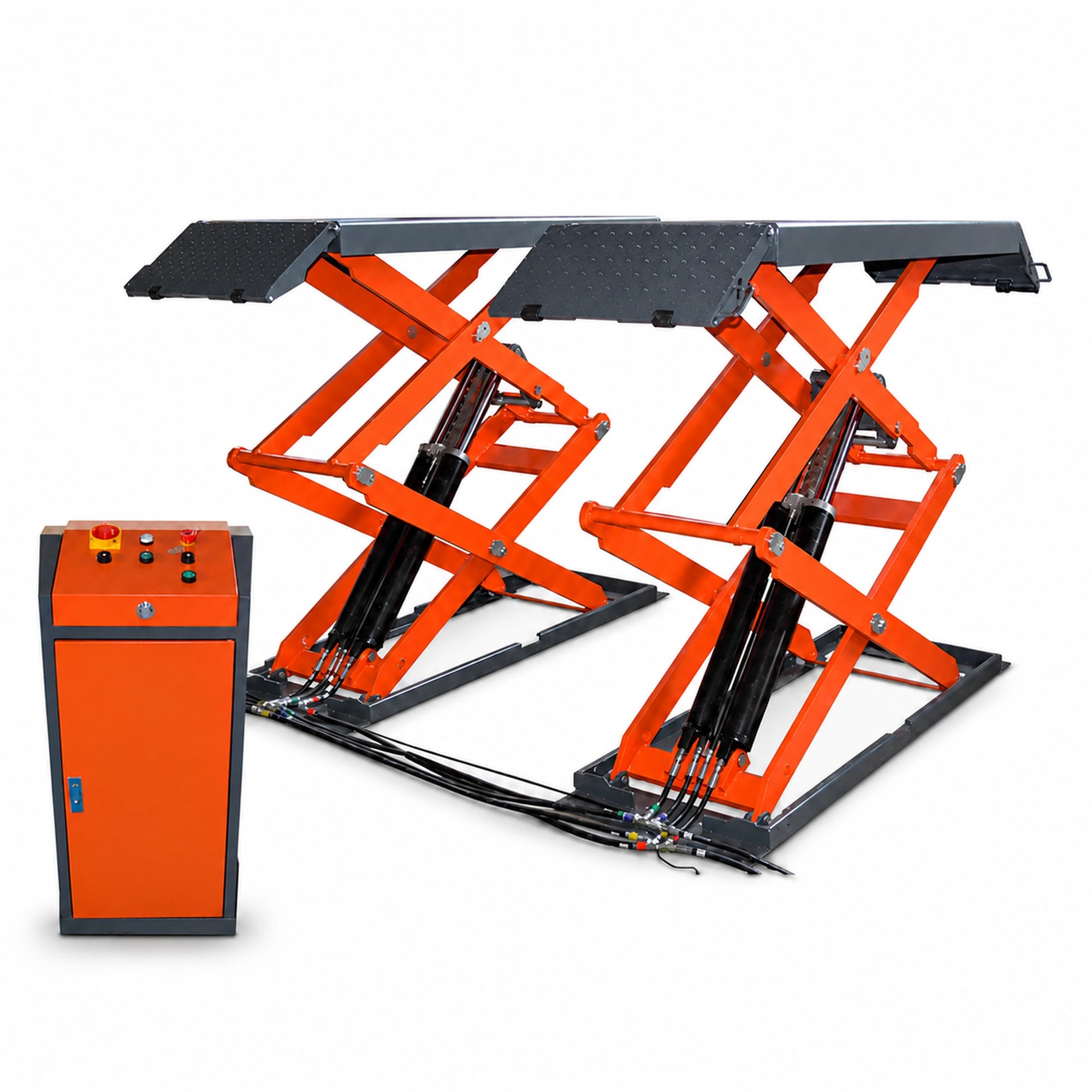 Katool AK-X95 - Scissor Car Lift (8,000 lb, Full-Rise)