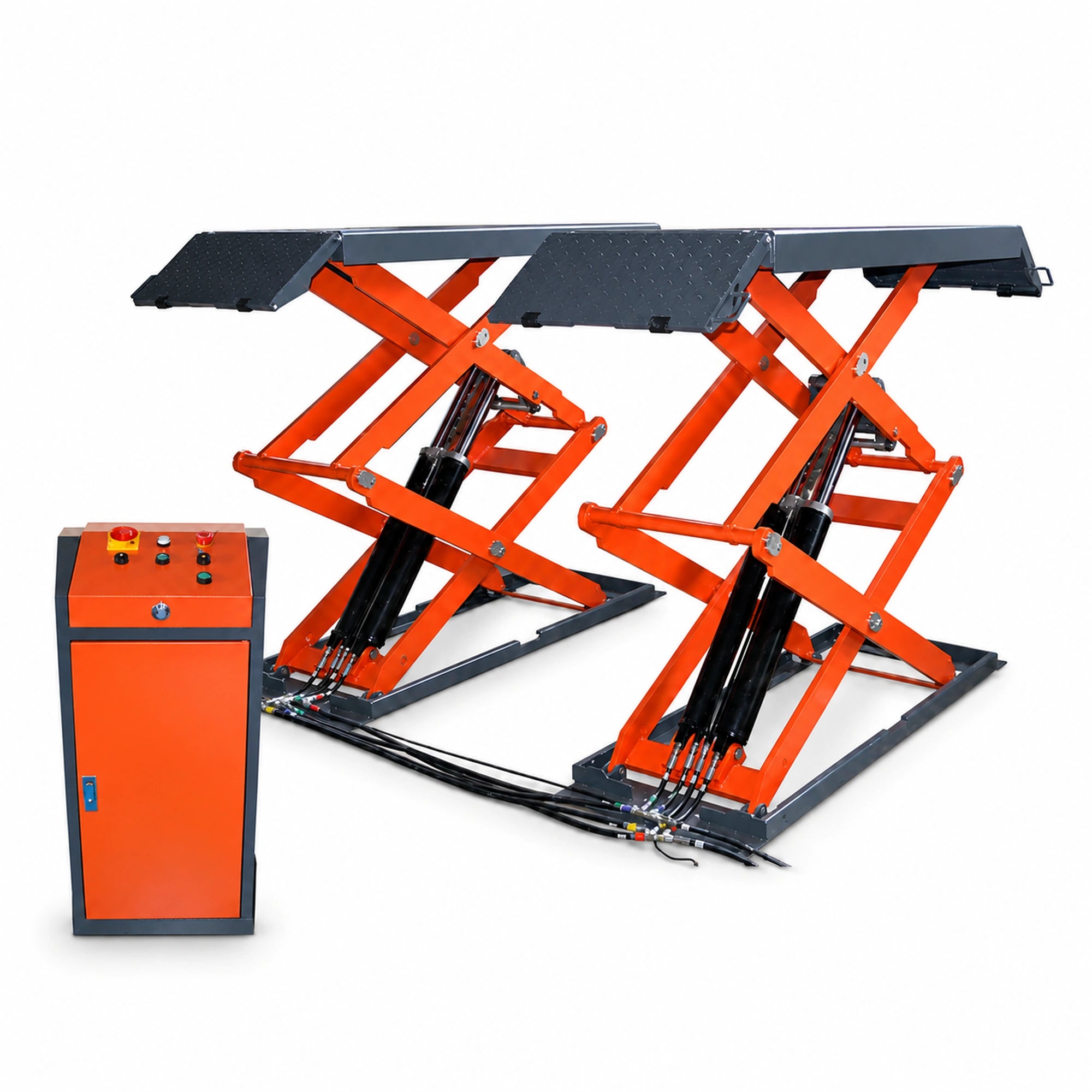 Katool AK-X95 - Scissor Car Lift (8,000 lb, Full-Rise)