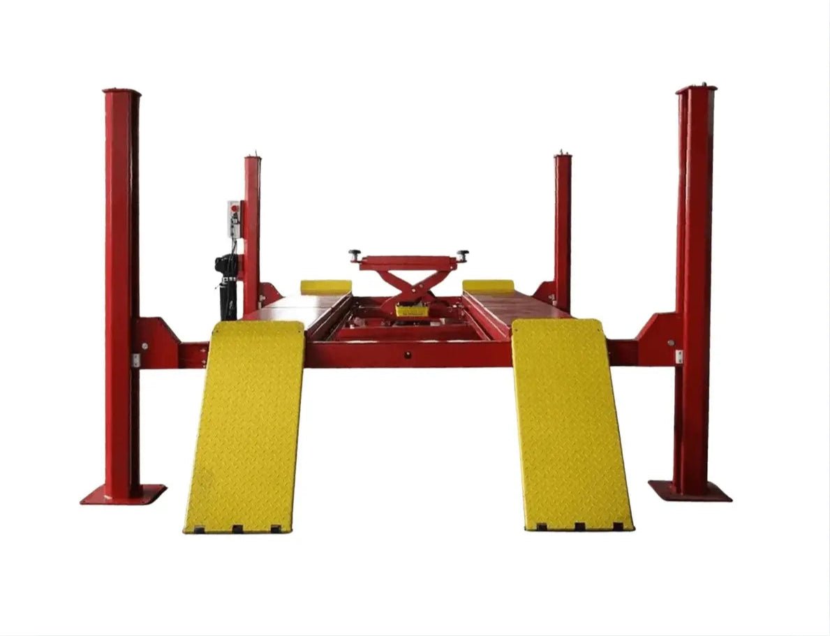Katool KT-4H150 4 Post Alignment Lift 15000 lb, with Rolling Jack
