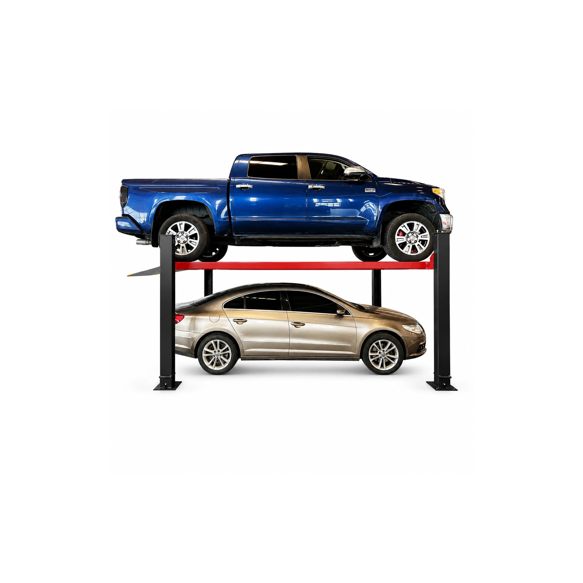 Katool KT-4H950 - 4-Post Car Lift (9,500 lb, Storage)