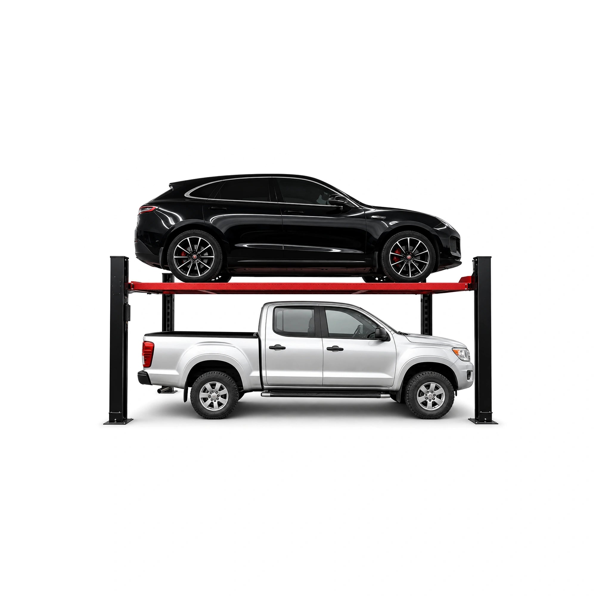 Katool KT-4H950 - 4-Post Car Lift (9,500 lb, Storage)
