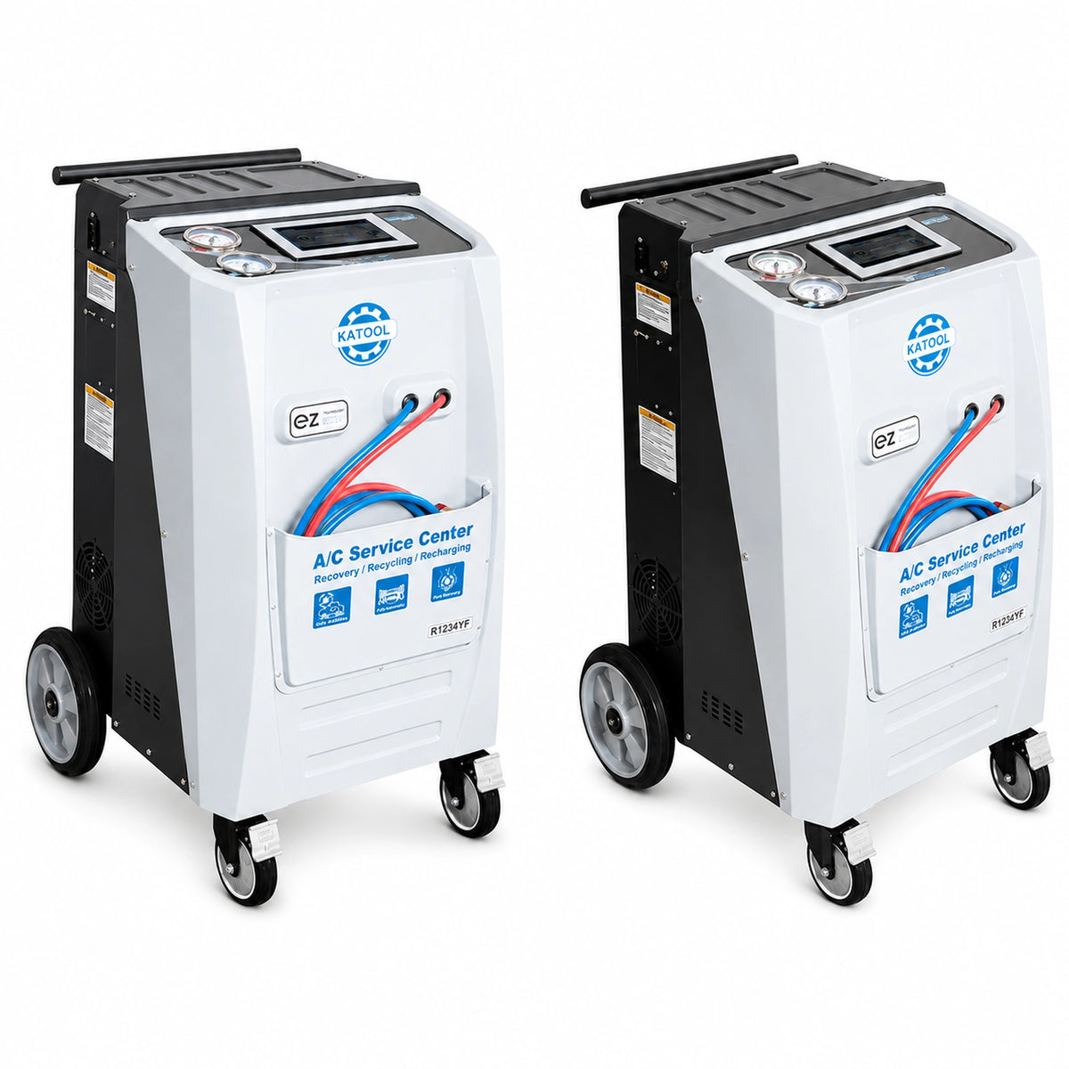 Katool AC2100 – AC Recovery Machine (R-1234YF/R-134a)