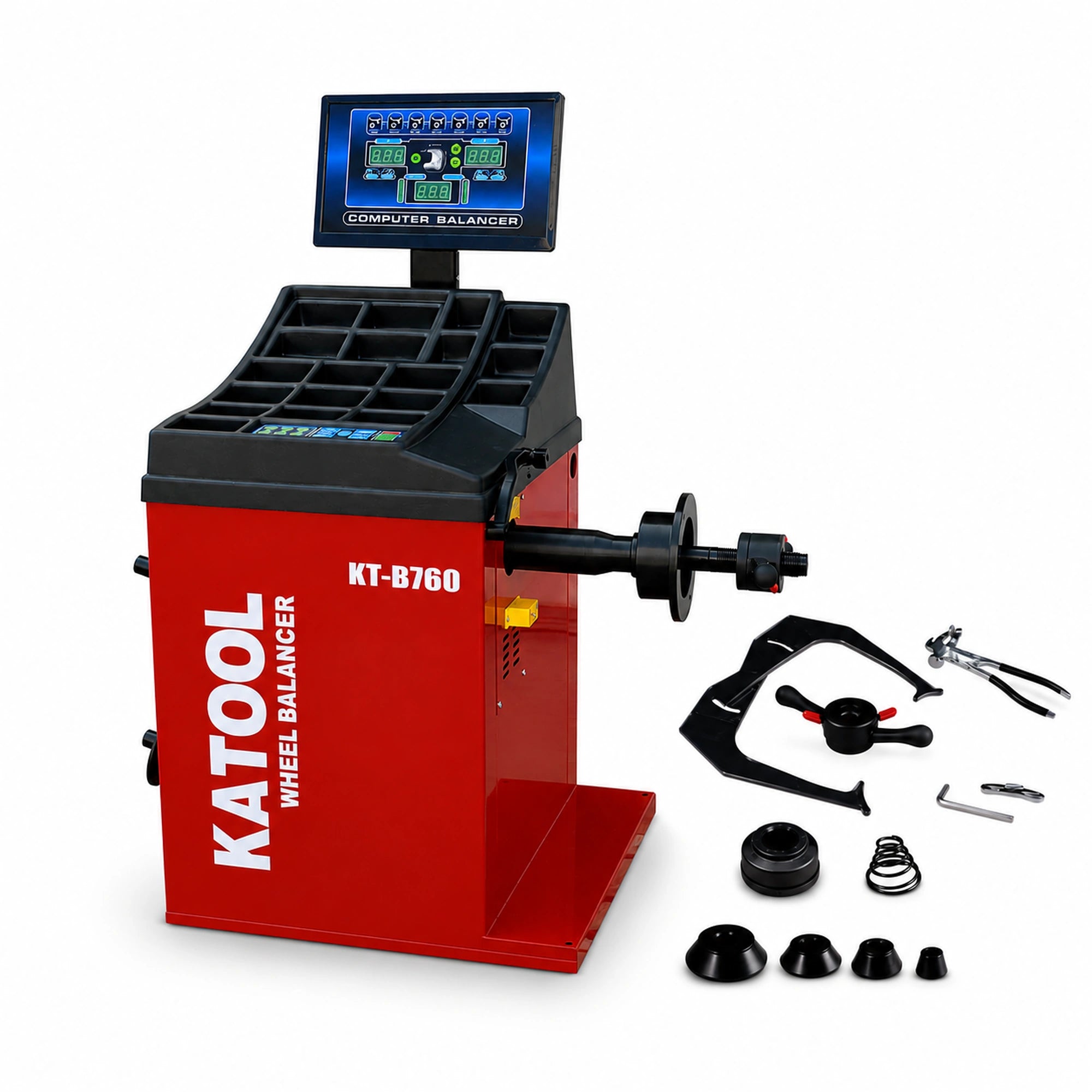 Katool KT-T830 + KT-B760 - Tire Changer and Balancer Combo