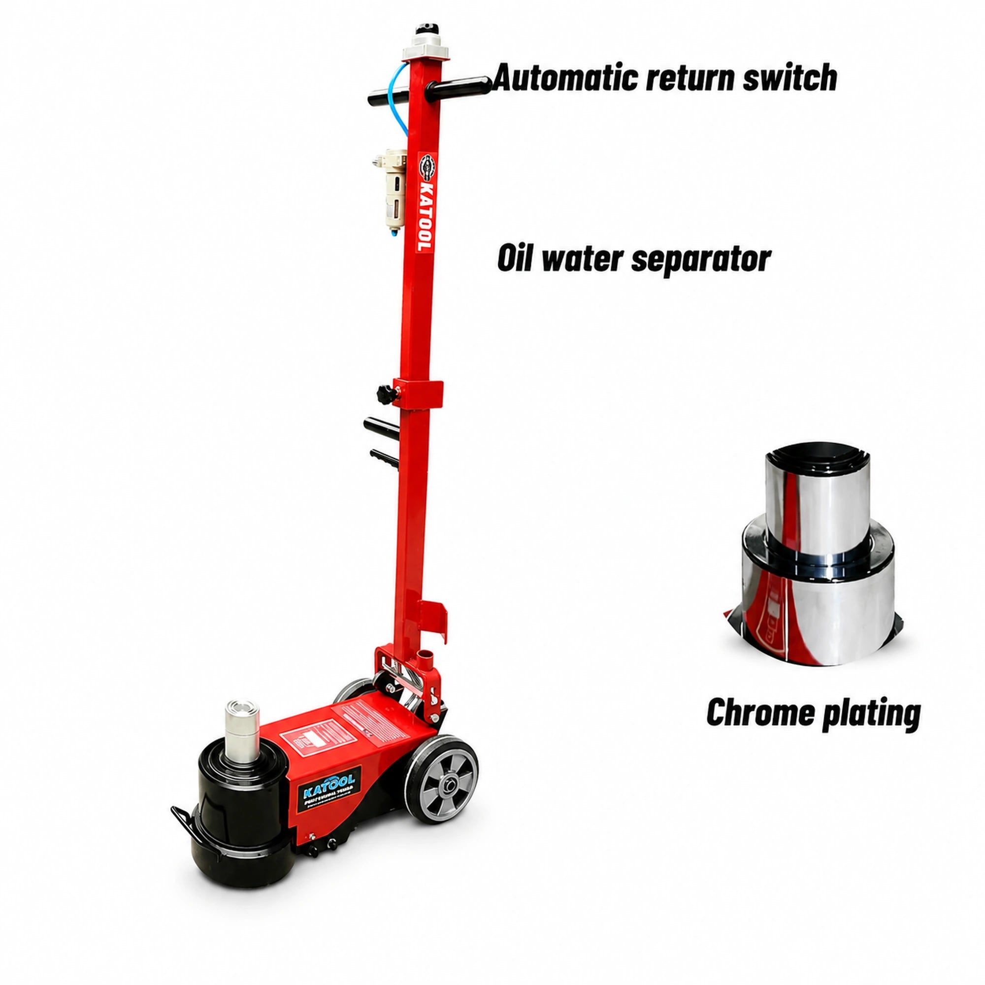 Katool KT-J80T - Pneumatic Jack (80-Ton)
