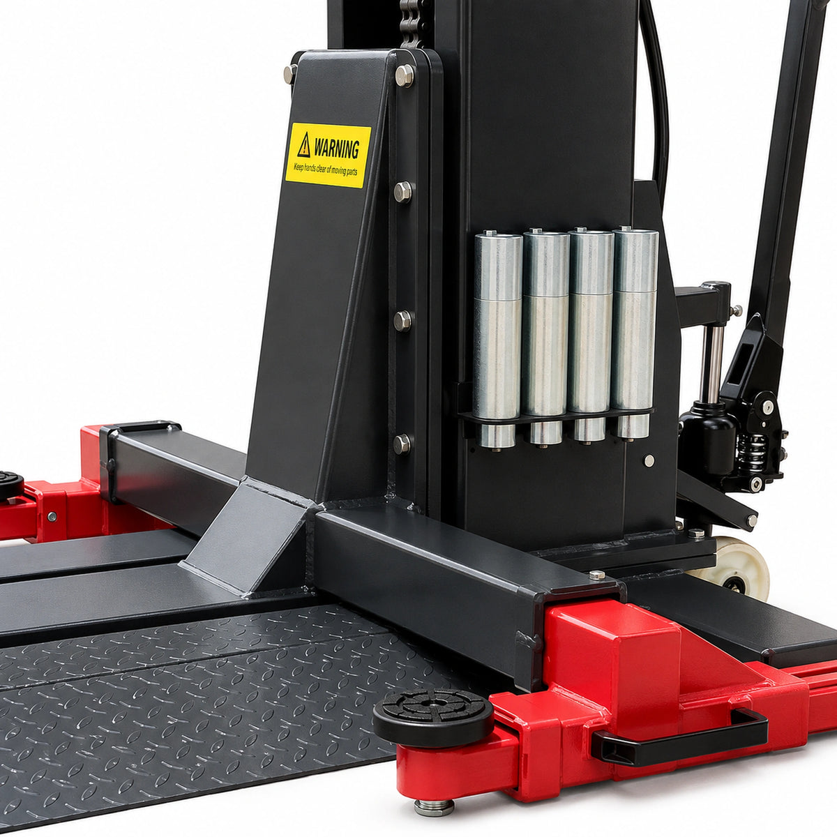 Katool KT-SPL700 - Single-Post Car Lift (7,000 lb)