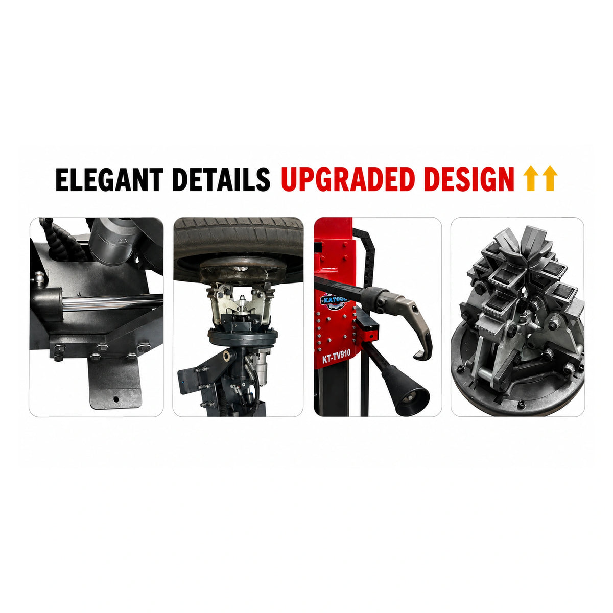 Katool KT-TV910 - Truck Tire Changer (Hydraulic)